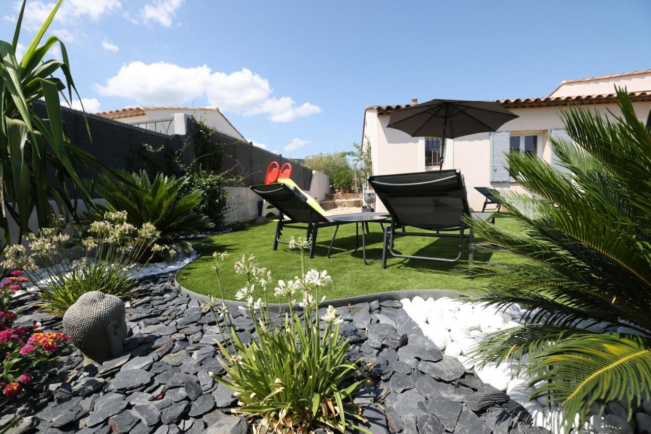 Superbe Villa Climatisee, Piscine, Jardin, Parking Le Plan-de-la-Tour Extérieur photo
